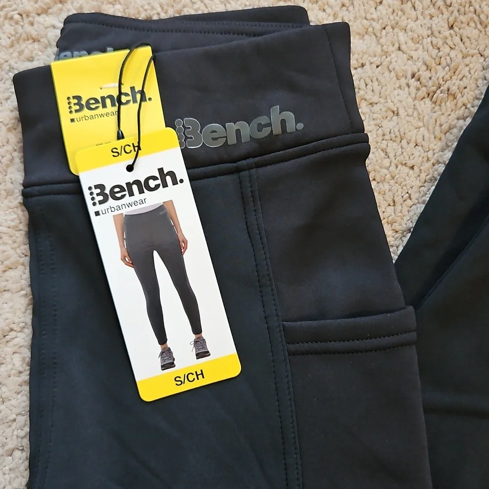 NEW! Bench Black Fleece Lined Leggings